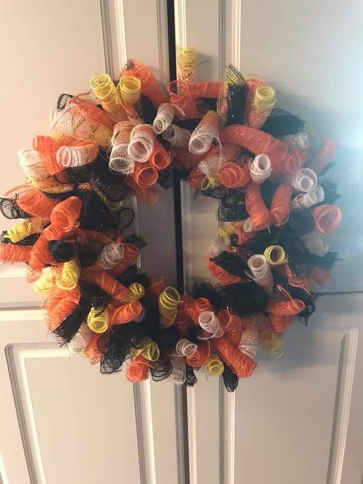 Halloween Decorative Wreath